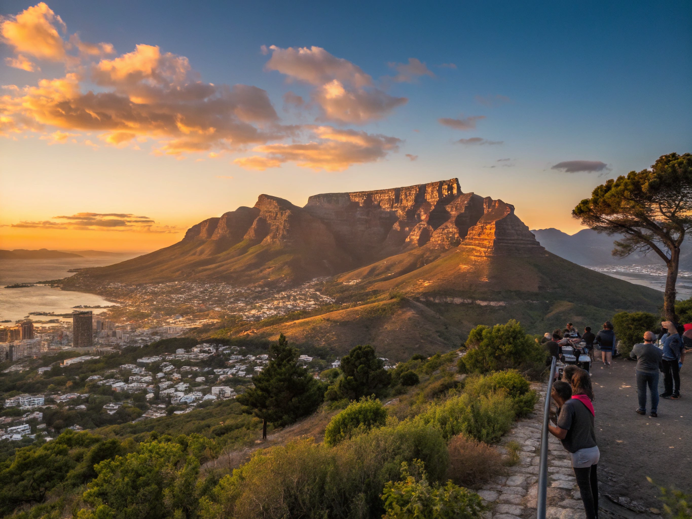 table_mountain_cable_car_sunset